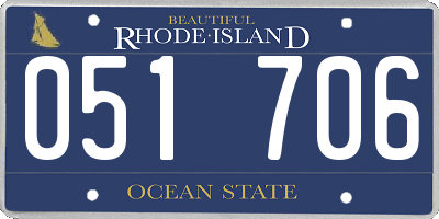 RI license plate 051706