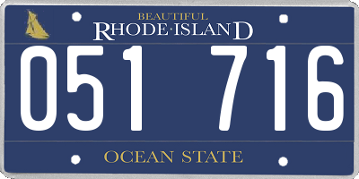 RI license plate 051716