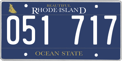 RI license plate 051717
