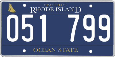 RI license plate 051799