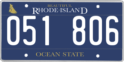 RI license plate 051806