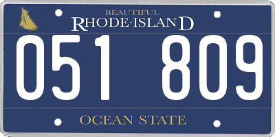 RI license plate 051809