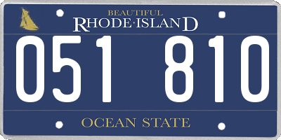 RI license plate 051810