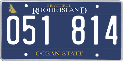 RI license plate 051814