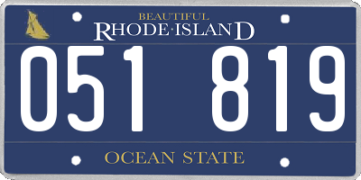 RI license plate 051819
