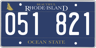 RI license plate 051821