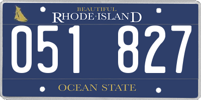 RI license plate 051827