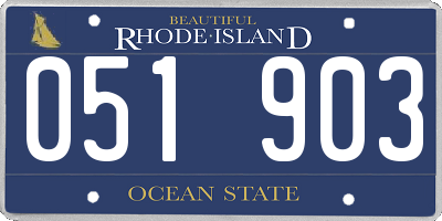 RI license plate 051903