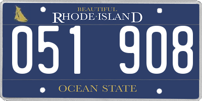 RI license plate 051908