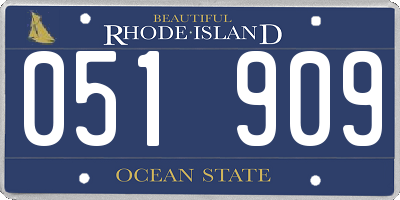 RI license plate 051909