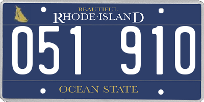 RI license plate 051910