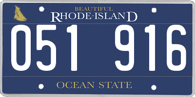 RI license plate 051916