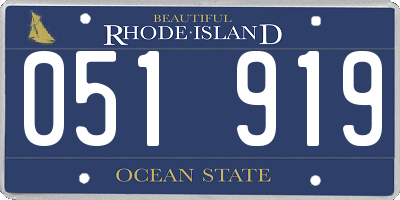RI license plate 051919
