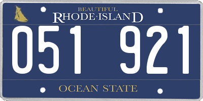 RI license plate 051921