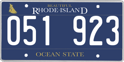 RI license plate 051923