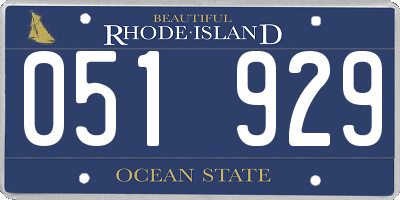 RI license plate 051929