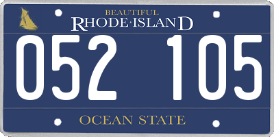 RI license plate 052105