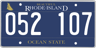 RI license plate 052107