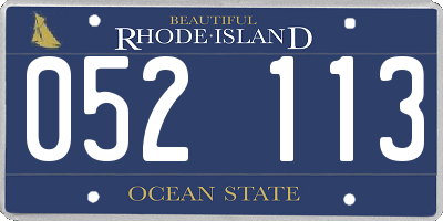 RI license plate 052113