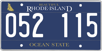 RI license plate 052115