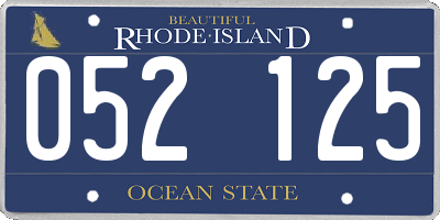 RI license plate 052125