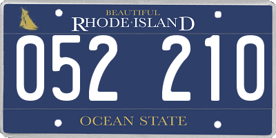 RI license plate 052210