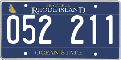 RI license plate 052211