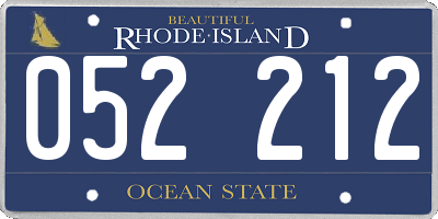 RI license plate 052212