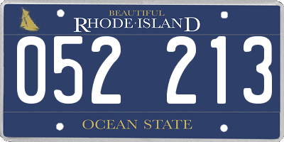 RI license plate 052213
