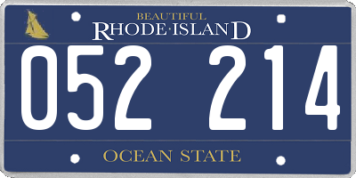 RI license plate 052214
