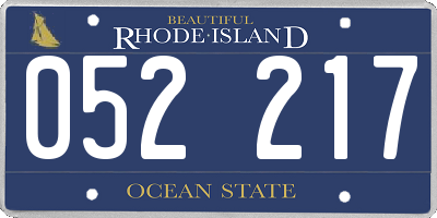 RI license plate 052217