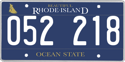 RI license plate 052218