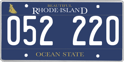 RI license plate 052220