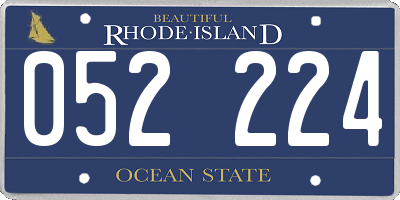 RI license plate 052224