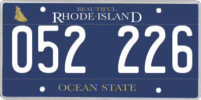 RI license plate 052226
