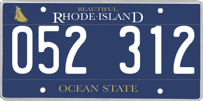 RI license plate 052312