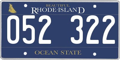 RI license plate 052322