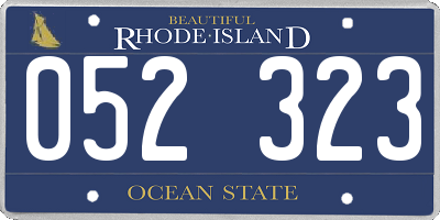 RI license plate 052323