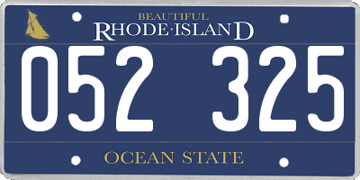 RI license plate 052325