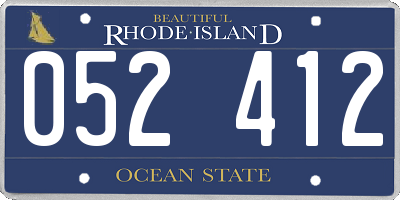 RI license plate 052412