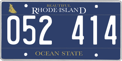 RI license plate 052414