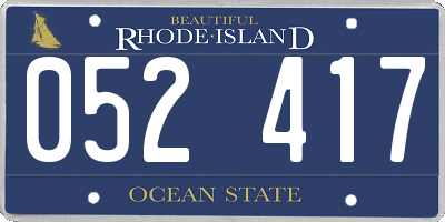 RI license plate 052417