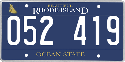 RI license plate 052419
