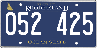 RI license plate 052425