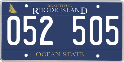 RI license plate 052505