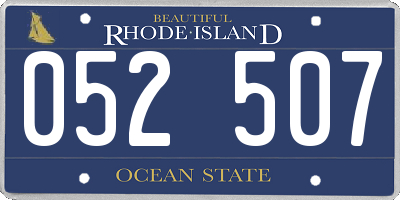 RI license plate 052507