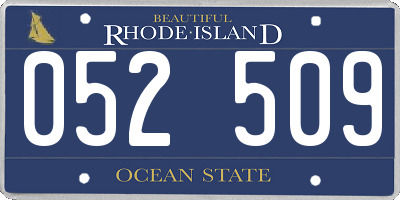 RI license plate 052509