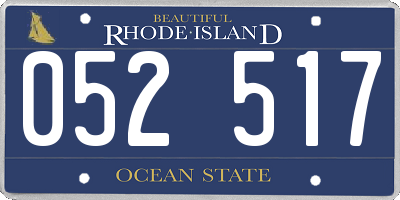 RI license plate 052517