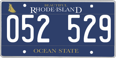 RI license plate 052529