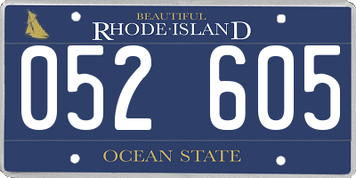 RI license plate 052605